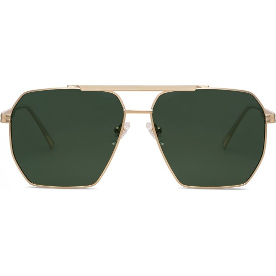 1 Pc New Luxury Polarized Sunglasses Classic Vintage Square Sun