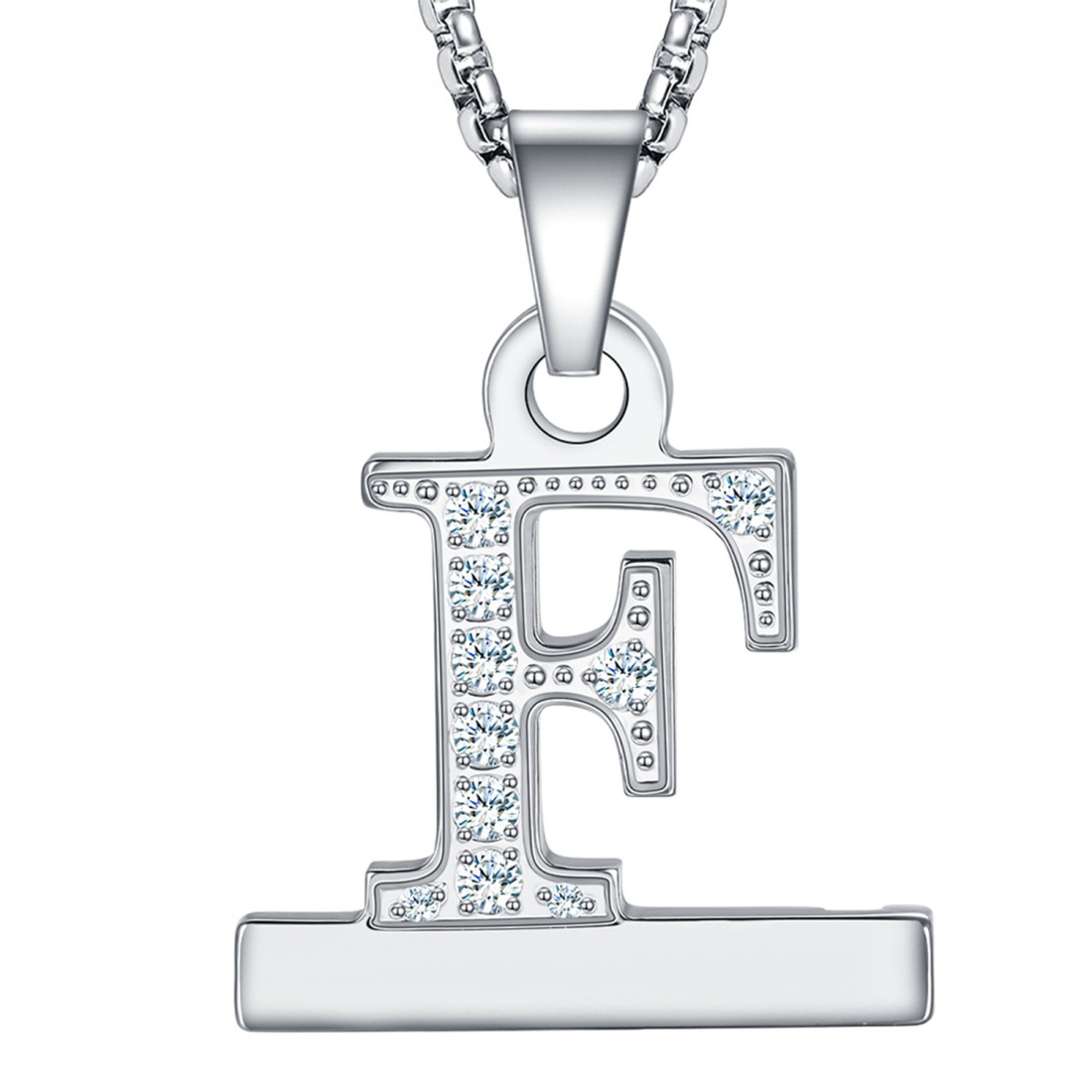 2 in 1 Alphabet Letter A-Z Necklace Pendant Connector for Apple Watch ...